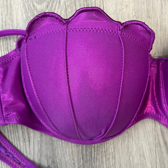 Disney Little Mermaid Shell Swimsuit Top (XL) + Ursula Tote! - Picture 6 of 9